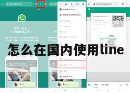 怎么在国内使用line